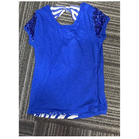 Girls Size 10-12 Clothing Bundle – 5-Piece Lot Dresses Swimsuit Tee Shorts – Hea - Picture 11 of 12